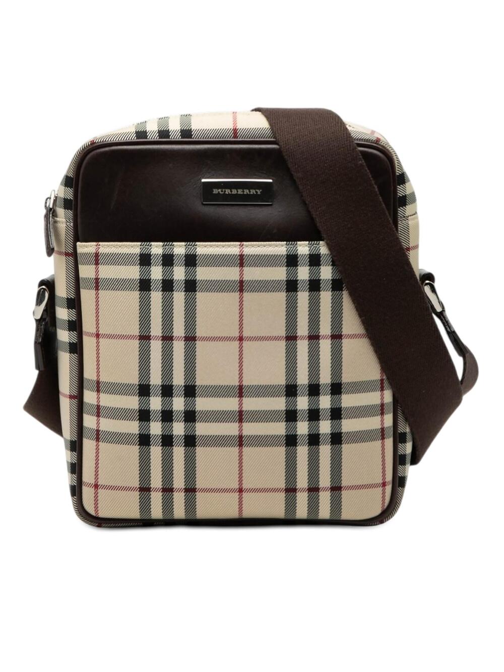 Burberry House Check Canvas Crossbody #331985B46B